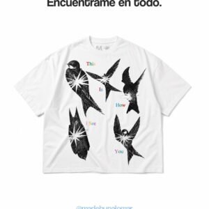 Palomar White Oversized Tee