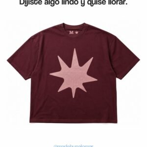 Palomar Burgundy Boxy Tee