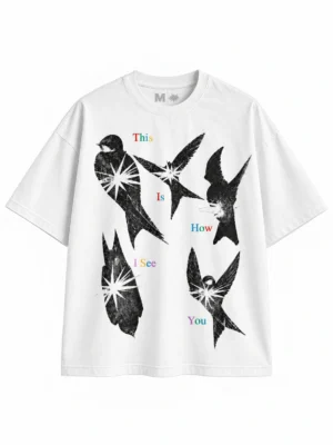 Palomar White Oversized Tee